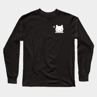 Cat in a pocket Long Sleeve T-Shirt